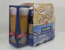 leeuw bier winterwit sixpack gratis glas a